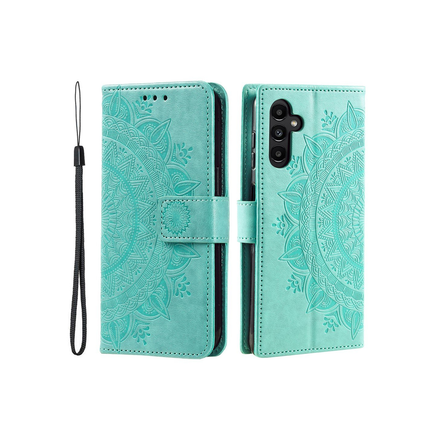 Samsung Galaxy A17 / A26 Jalustakotelo Totem Lompakkokotelo