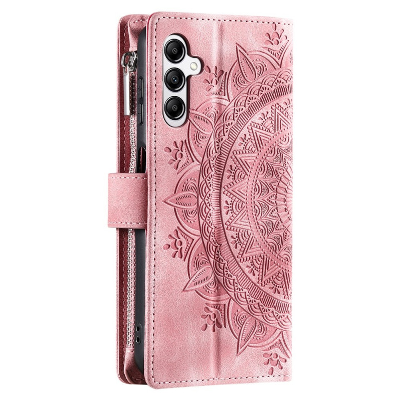 Til Samsung Galaxy A17 / A26 tegnebogscover Cover Shell Mandala Blomstermønster