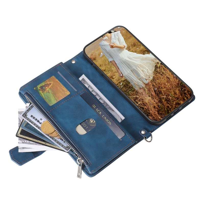 Til Google Pixel 10 Pro XL Zipper Wallet Case Rhombus Telefoncover