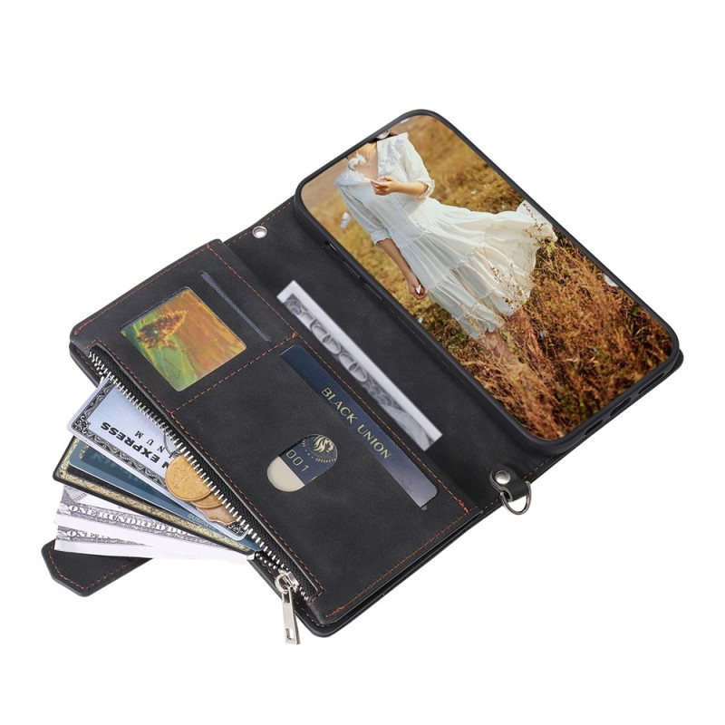 Til Google Pixel 10 Pro XL Zipper Wallet Case Rhombus Telefoncover