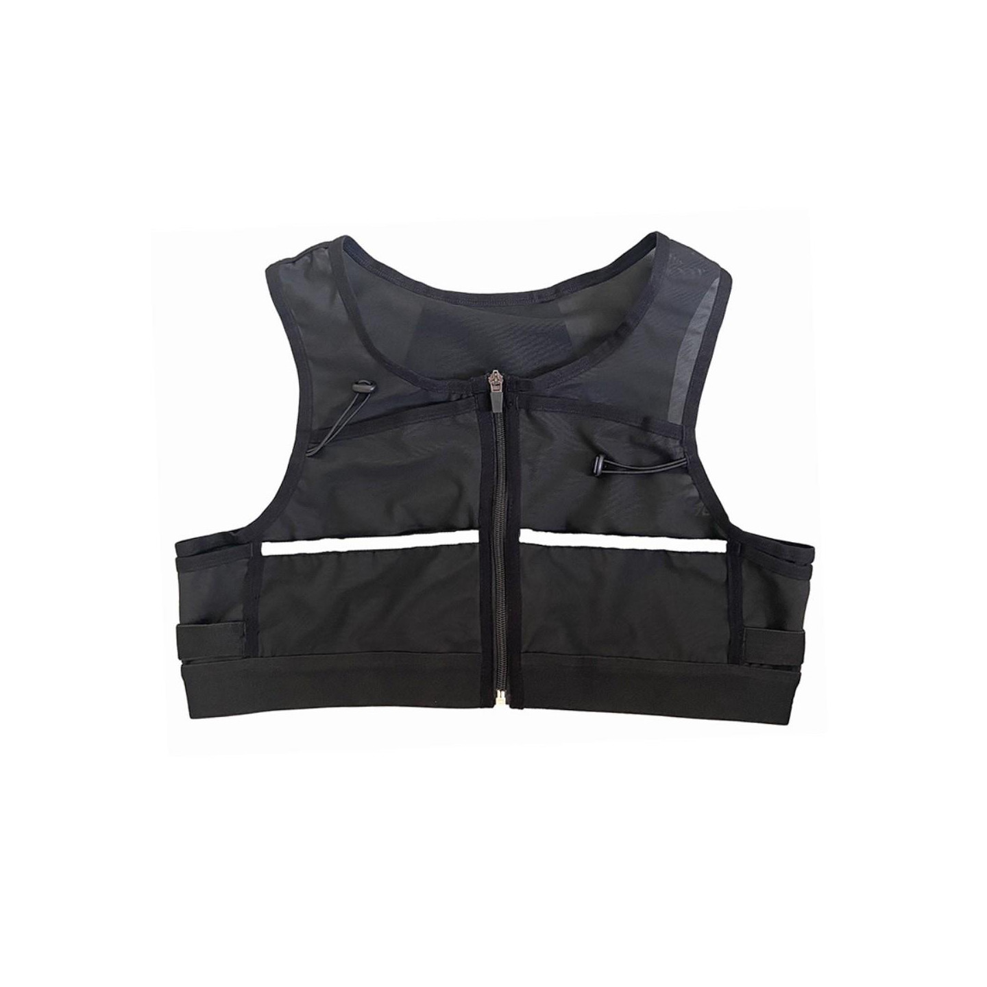 Hydration Running Vest Reflective Sports Chest Bag Cycling Race Marathon Hiking - L