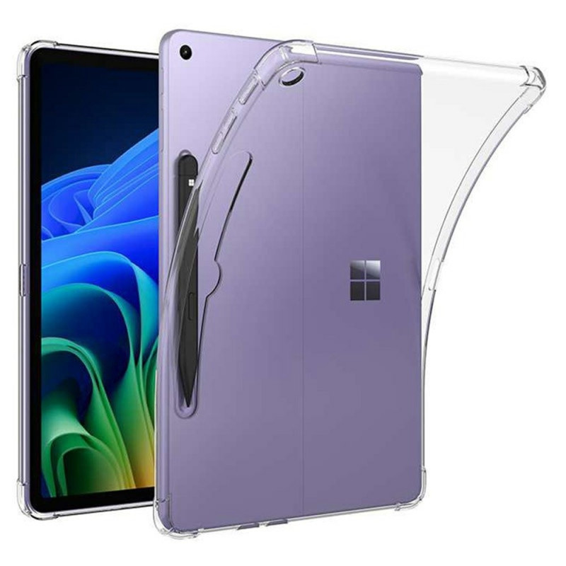 Läpinäkyvä suojakuori Microsoft Surface Pro 12 tuumaa iskunkestävä TPU-suoja