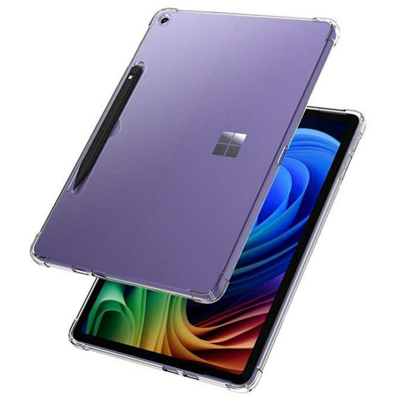 Gennemsigtigt cover til Microsoft Surface Pro 12 tommer stødsikkert TPU-cover