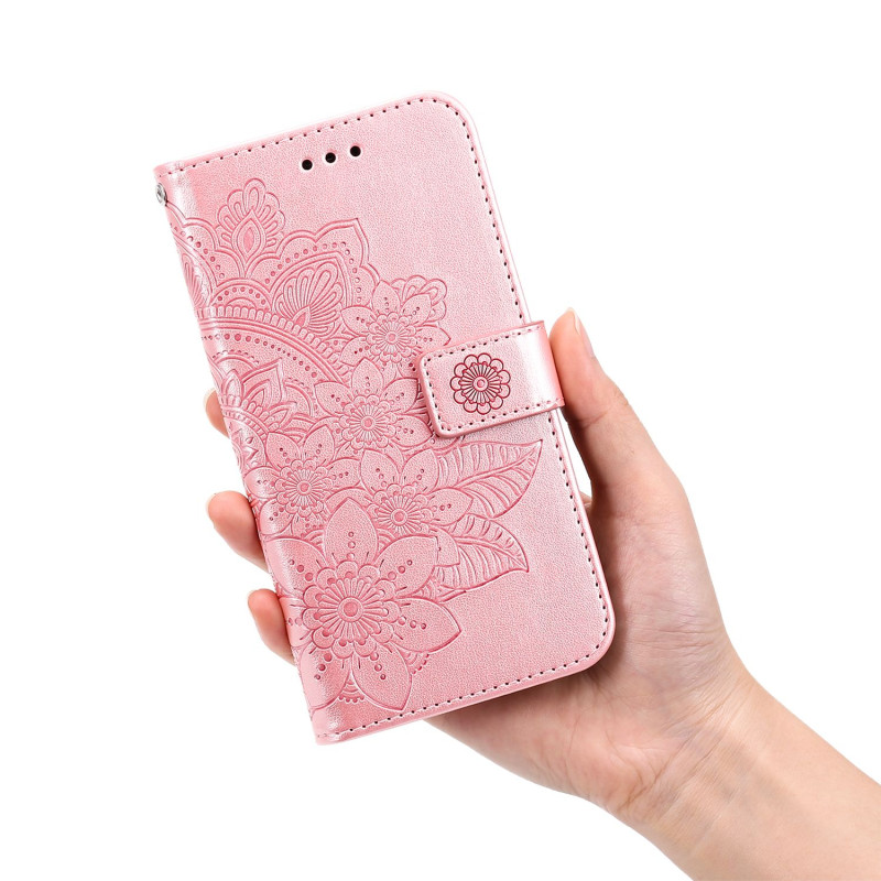 För Xiaomi Redmi 15C Stativfodral Mandala Plånboksfodral