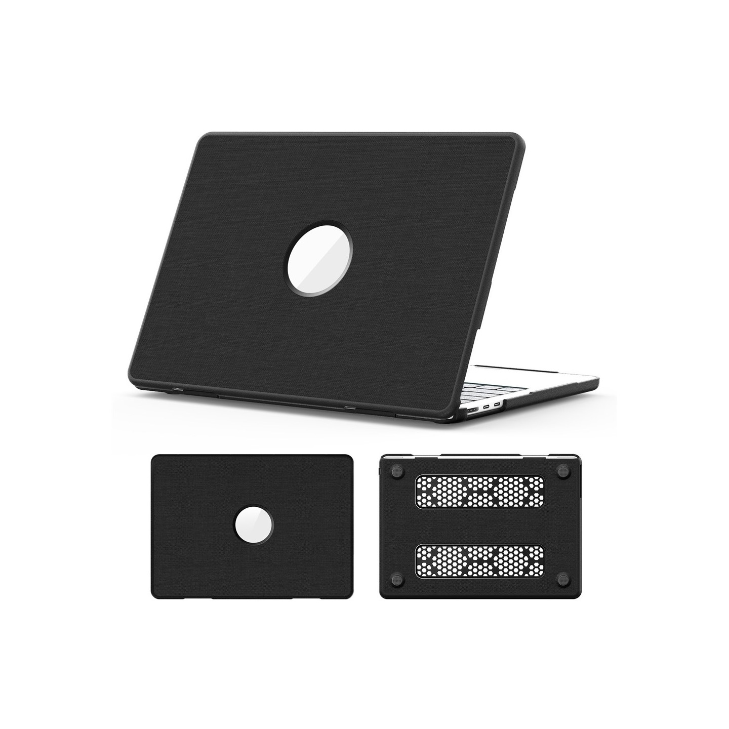 MacBook Air 13 tuuman kotelo, 2025, 2024 ja 2022 mallit, M2, A2681, M3, A3113, M4, A3240.