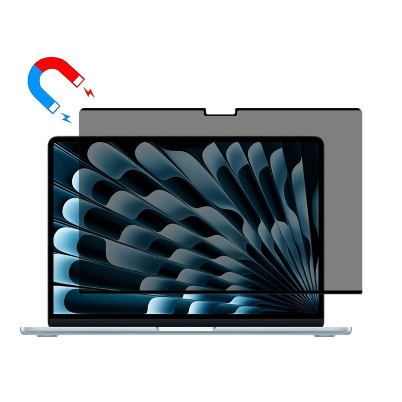 Skjermbeskytter personvern anti-spion for MacBook Air 15 tommer 2025 M4 A3241 2024 M3 A3114 2023 M2 A2941