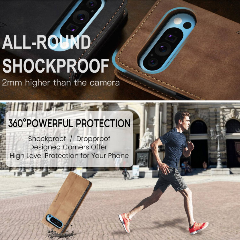 CASEME För Google Pixel 10 Pro XL Fodral Stativ Telefonfodral