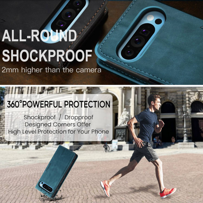 CASEME For Google Pixel 10 Pro XL Case Card Holder Stand Phone Cover