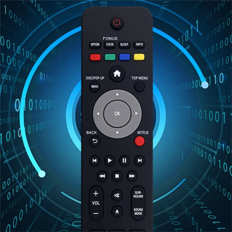 Remote Control Replacement for NC201 For Philips Blu-Ray DVD Home Theater System