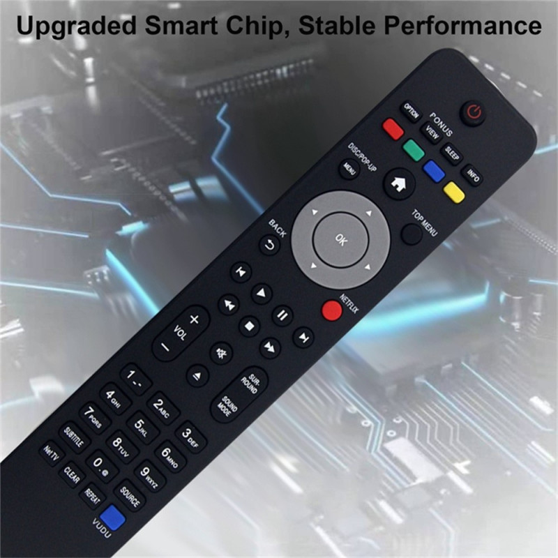 Remote Control Replacement for NC201 For Philips Blu-Ray DVD Home Theater System