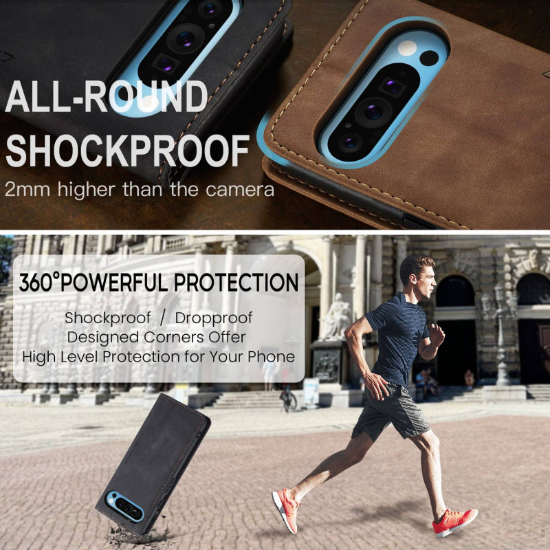 CASEME Til Google Pixel 10 Pro XL Etui Stativ Telefon Cover