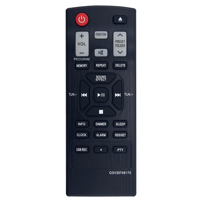 Fjärrkontroll Ersättning för COV30748175 För LG Soundbar
