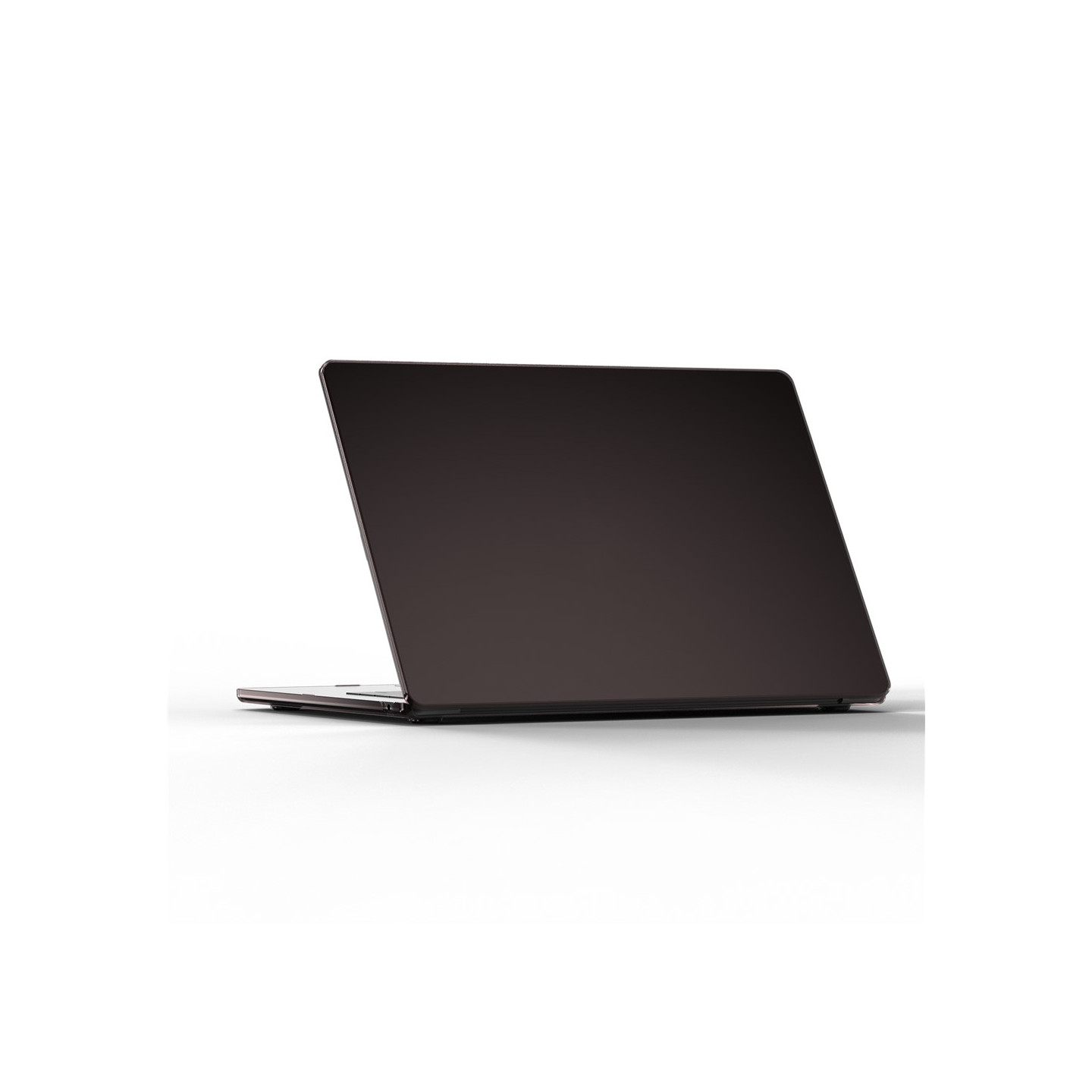 MacBook Air 13 tuuman 2025 2024 A3113 M3 2022 A2681 -kotelo, läpinäkyvä musta