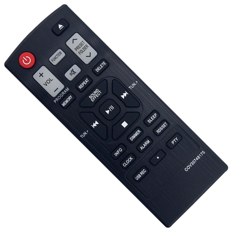 Erstatning fjernkontroll for COV30748175 for LG Soundbar
