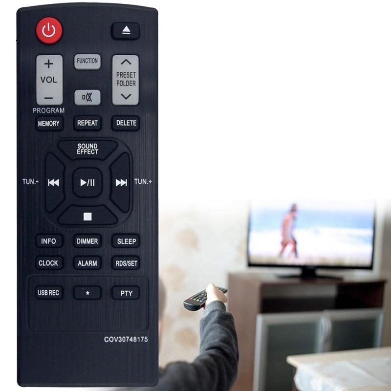 Erstatning fjernkontroll for COV30748175 for LG Soundbar