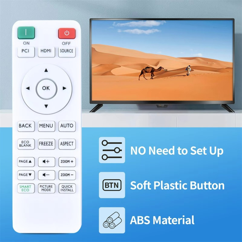 Remote Control Replacement For RCX016 for BENQ Projector