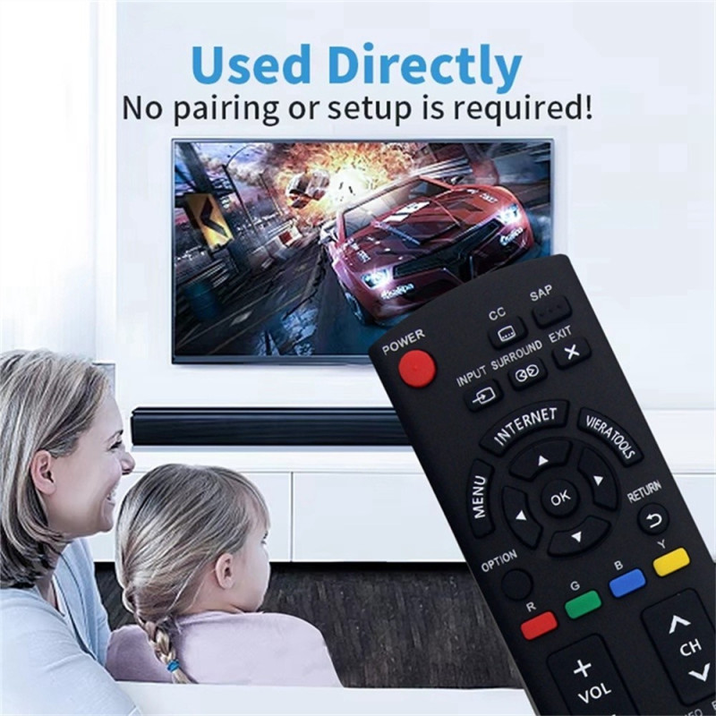 Remote Control Replacement for N2QAYB000779 For Panasonic TV