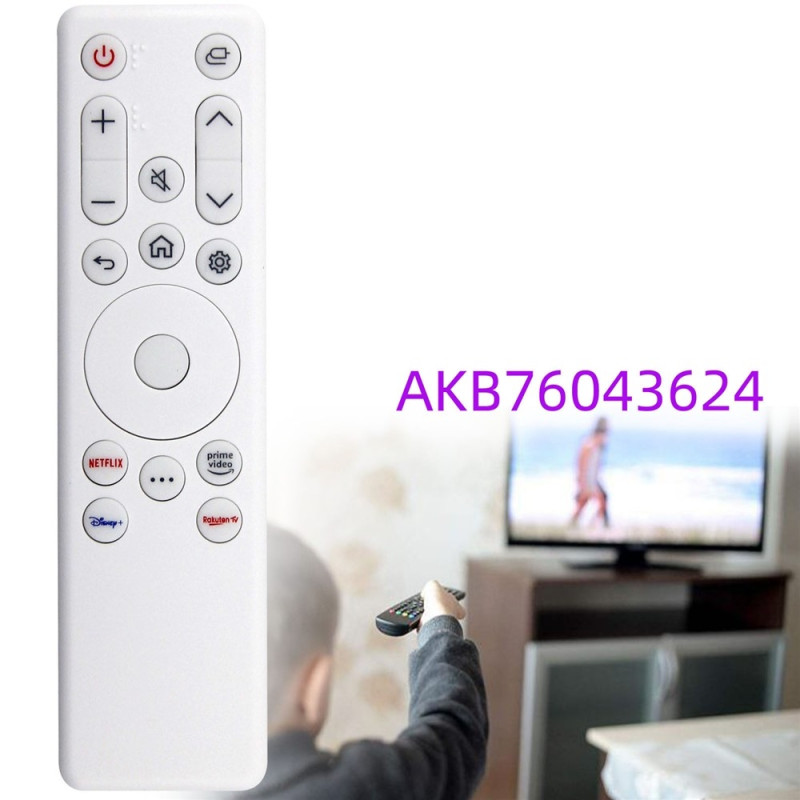 Television kaukosäädin Korvaa AKB76043624 LG TV:lle