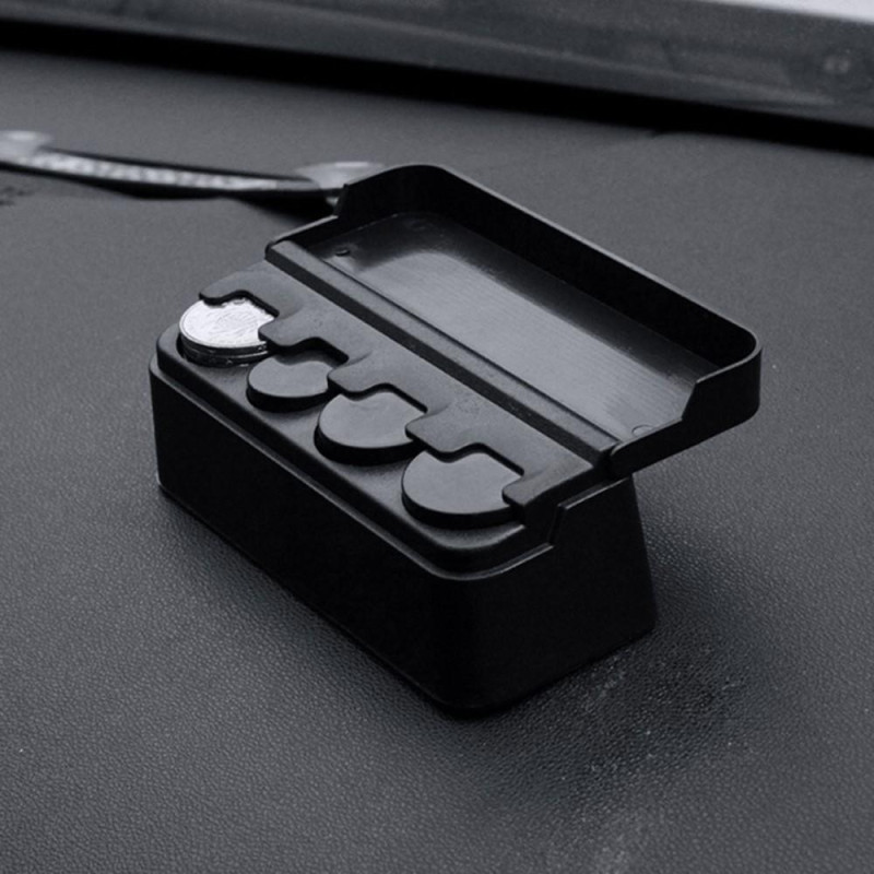 Car Coin Holder Organizer Portable Coin Case Changes Storage Box