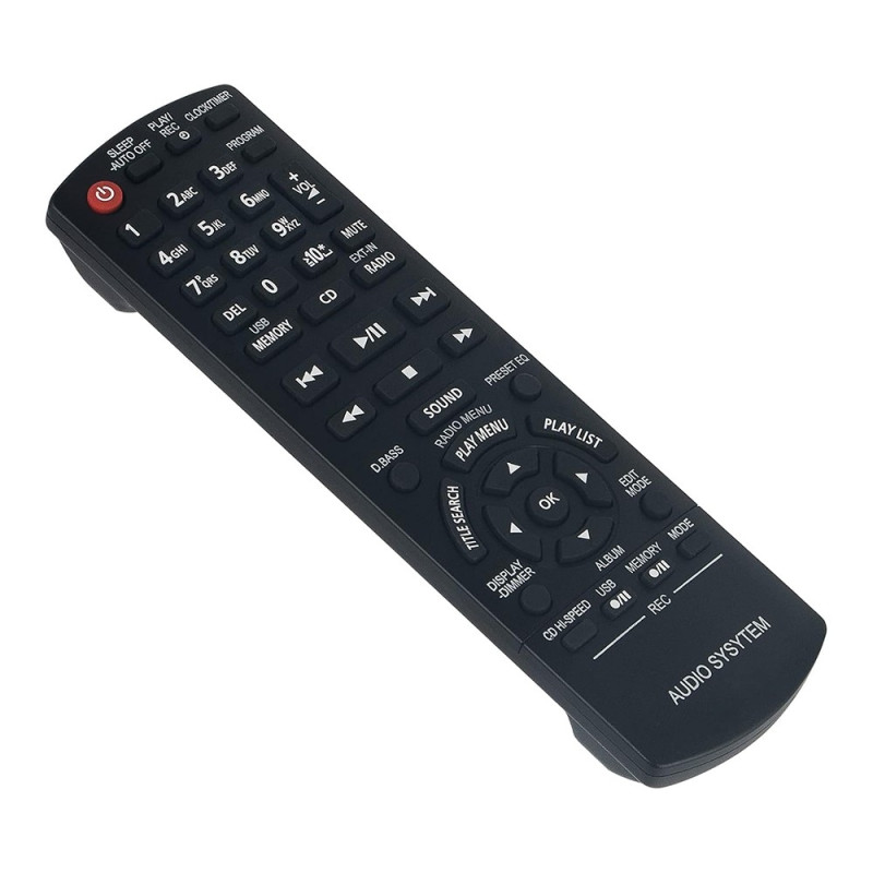 Kaukosäätimen vaihto N2QAYB000637:lle Panasonicin äänisoittimelle
