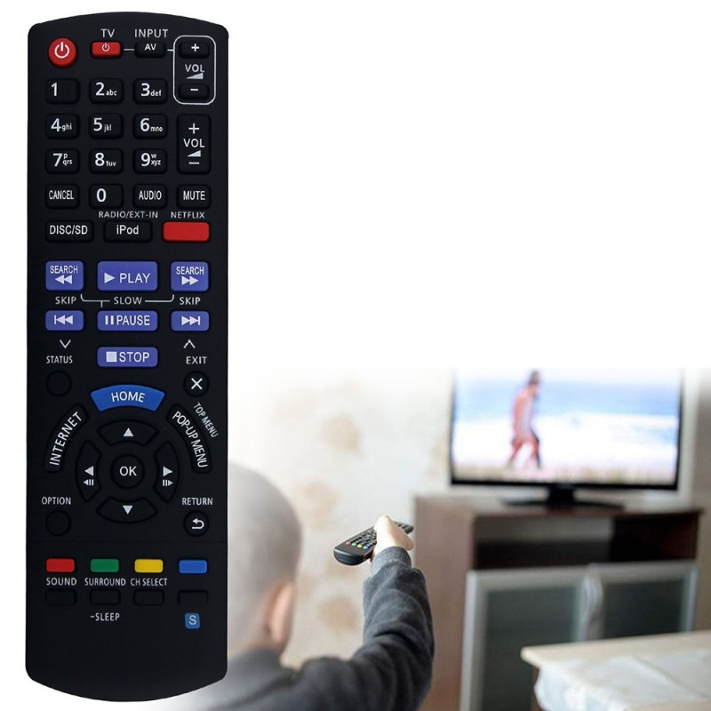 Remote Control Replacement for N2QAYB000728 For Panasonic Audio Player