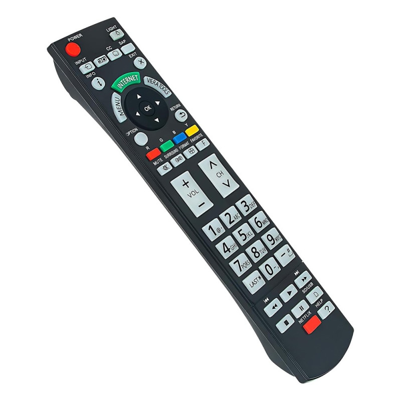 Remote Control Replacement for N2QAYB000777 For Panasonic TV
