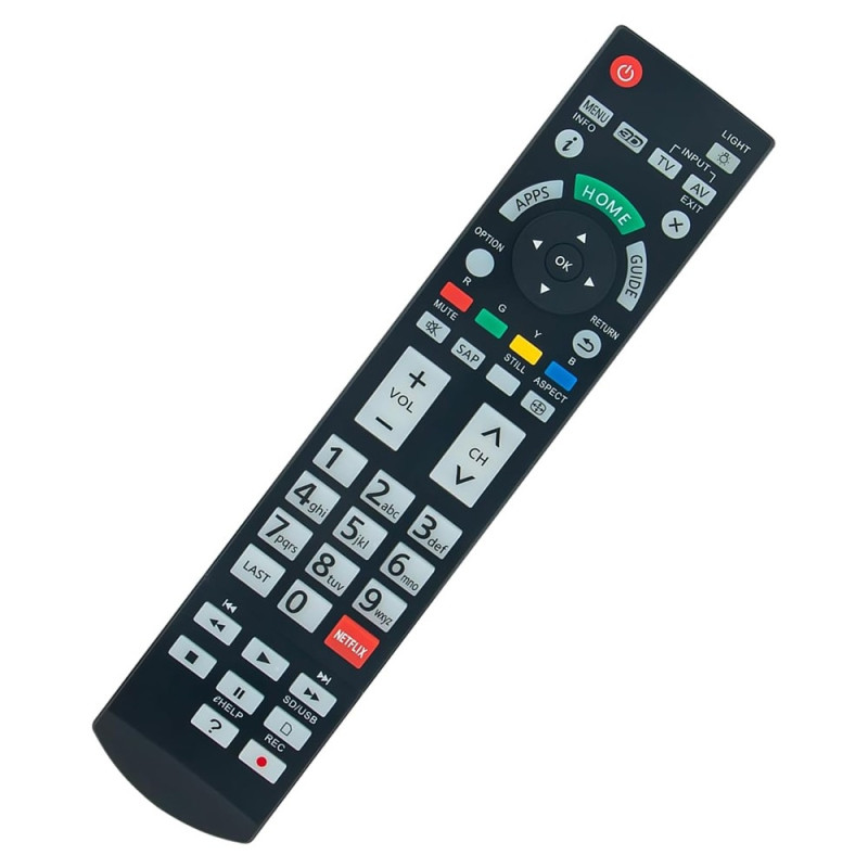 Remote Control Replacement for N2QAYB000932 For Panasonic TV