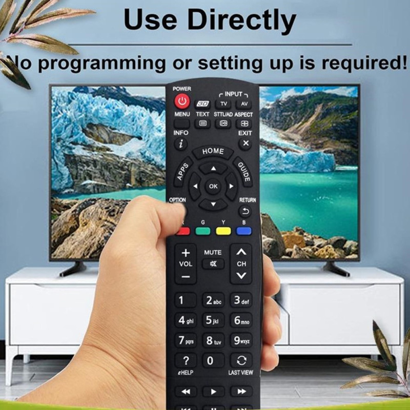 Remote Control Replacement for N2QAYB000933 For Panasonic TV