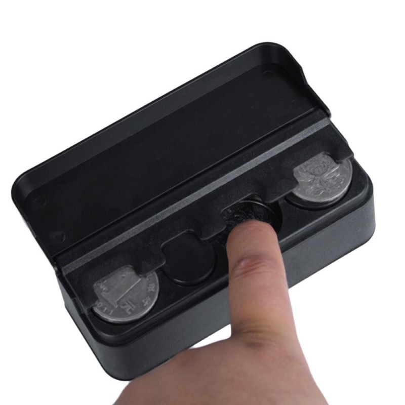 Car Coin Holder Organizer Portable Coin Case Changes Storage Box