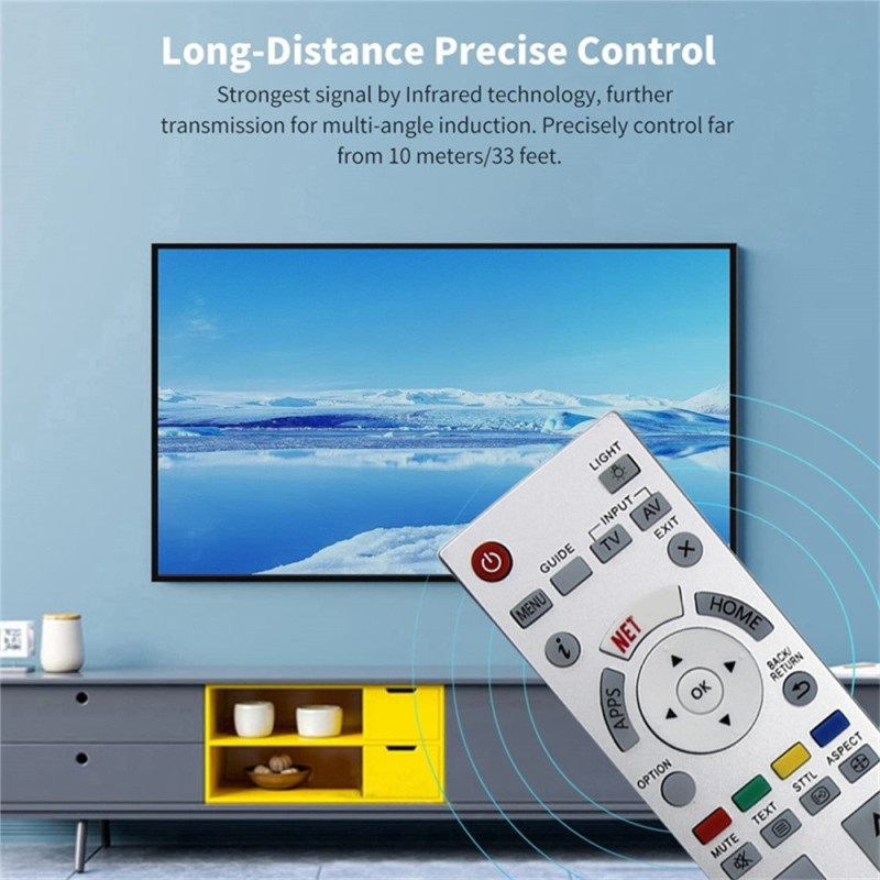 Fjernkontrollerstatning for N2QAYB001012 For Panasonic TV