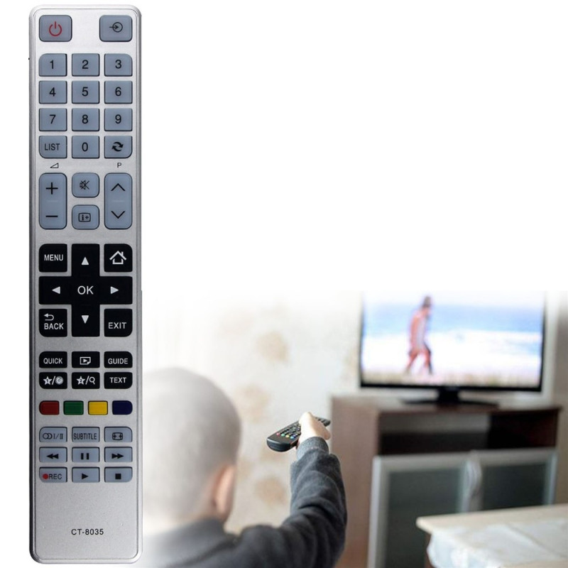 Kaukosäätimen vaihto CT-8035:lle Toshiba TV:lle