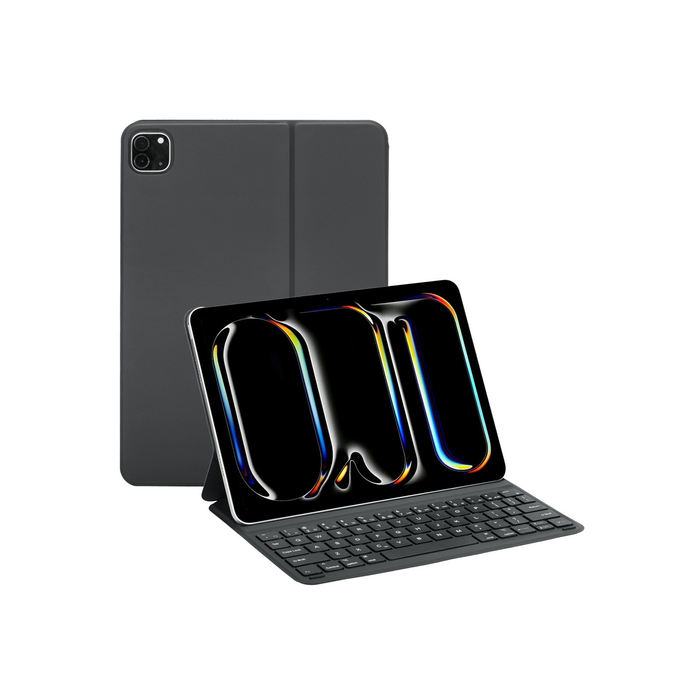 Bluetooth-yhteensopiva näppäimistö (US) Tablettikotelo iPad Air 11 (2025) / (2024) / Air (2022) / (2020) / Pro 11(2022) / (2021)