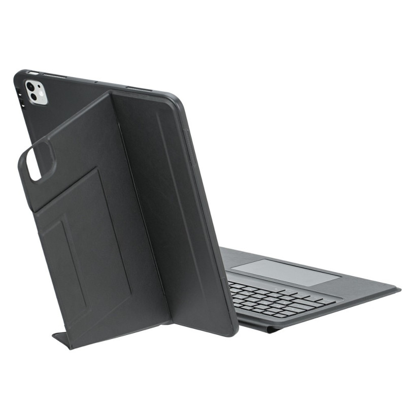 Bluetooth-tangentbord (US) för iPad Air 13 (2025) / (2024) / iPad Pro 12.9 (2022) / (2021) / (2020) / (2018) Stand Case