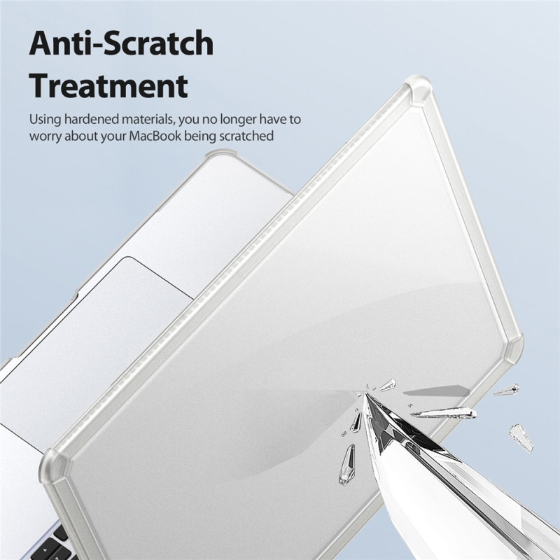 DUX DUCIS Suojakotelo Macbook Air 15 tuumaa (2025) / (2024) A3114 / (2023) A2941 TPU+PC Suojakuori - Transparent