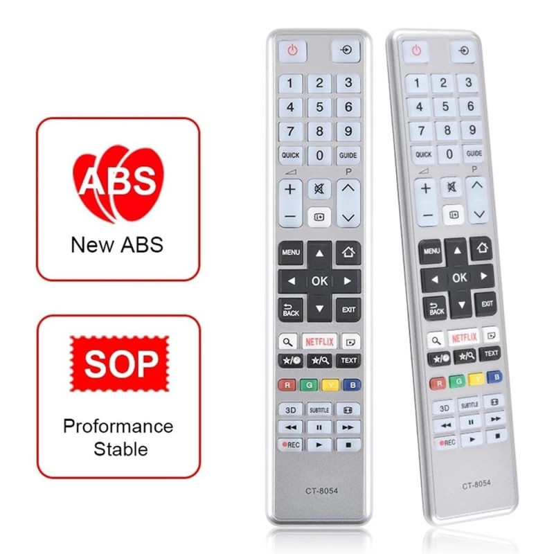 Fjernkontrollerstatning for CT-8054 For Toshiba TV