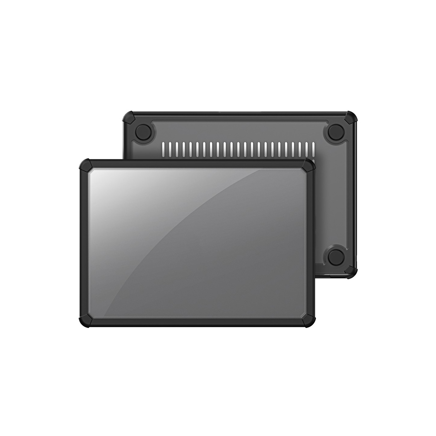 DUX DUCIS Etui til Macbook Air 15 tommer (2025) / (2024) A3114 / (2023) A2941 TPU+PC Beskyttelsesskal - Sort