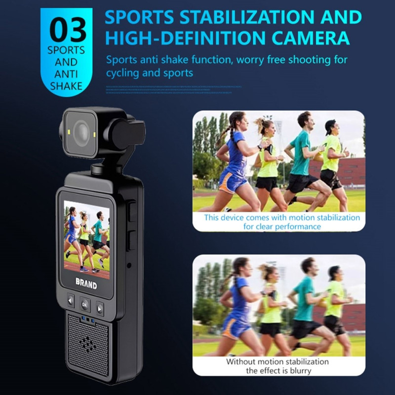 1.6" 1080P HD Action Camera Loop Recording Wifi Camcorder Fill Light