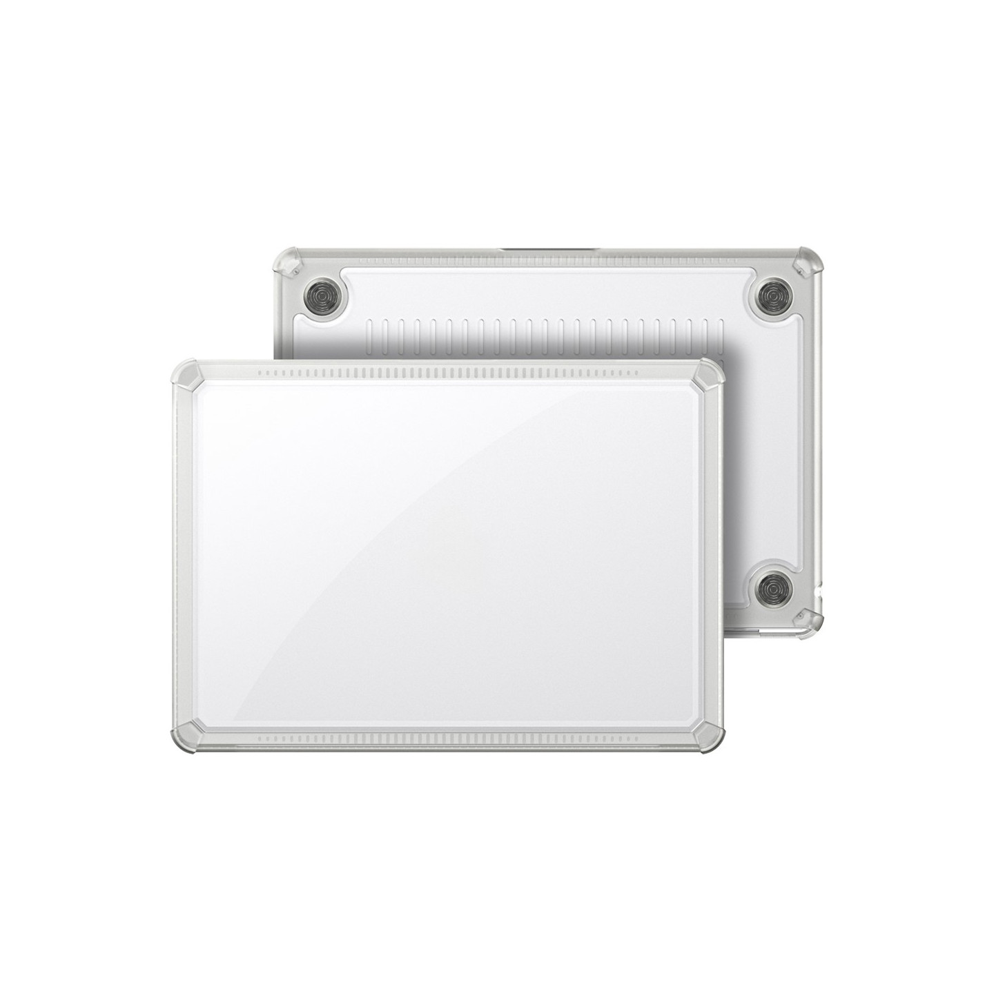 DUX DUCIS Fodral för MacBook Air 13 tum (2025) / (2024) / (2022) Reptåligt TPU+PC-skal - Transparent