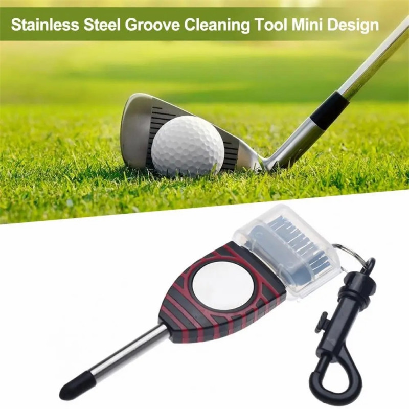Cleaning Golf Club Double Headed Cleaning Brush Groove Cleaning Tool