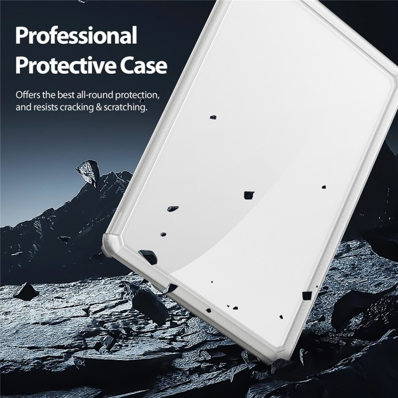 DUX DUCIS  Kotelo MacBook Air 13 tuumaa (2025) / (2024) / (2022) A2681 A3113 Naarmuuntumaton TPU+PC-suoja - Transparent