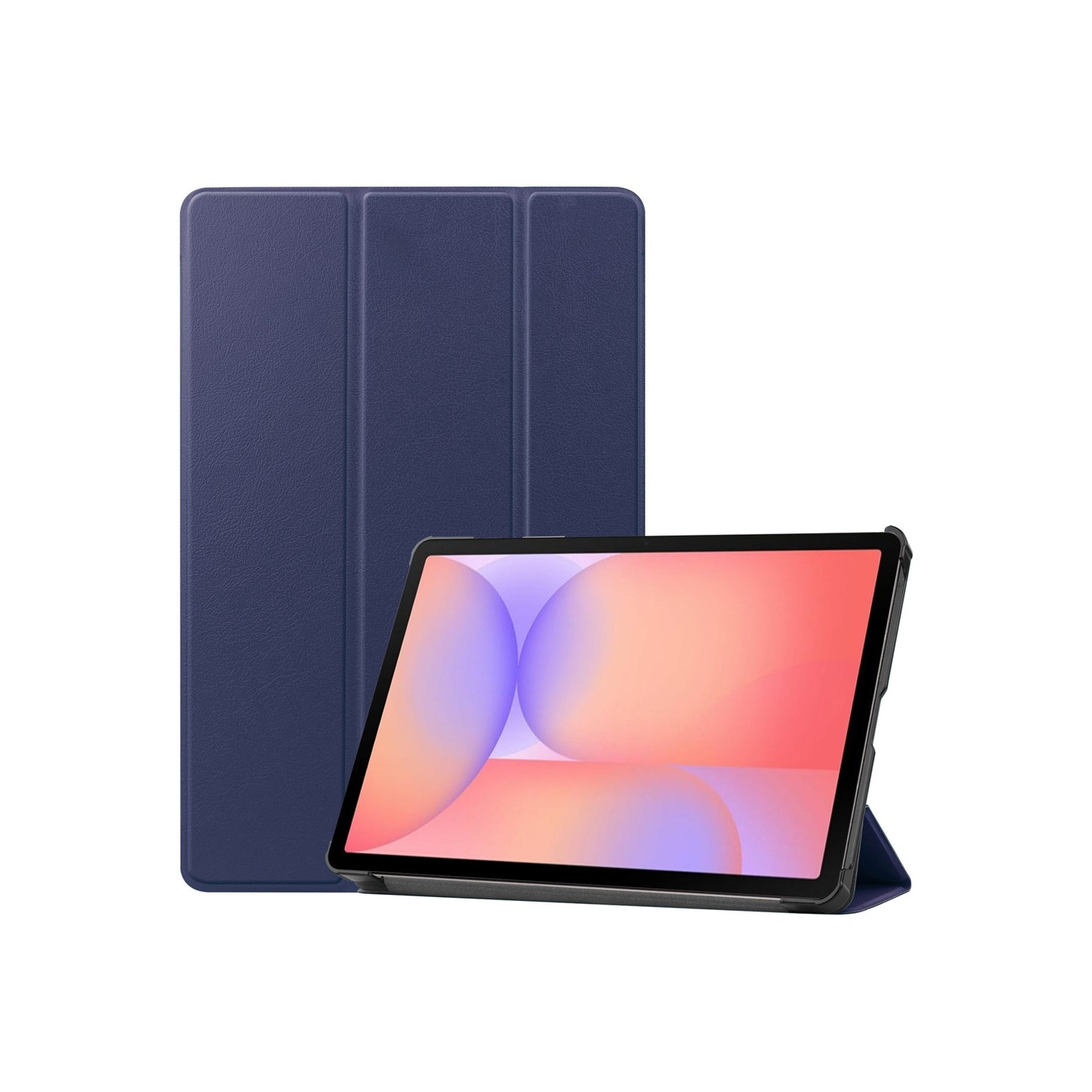 Til Samsung Galaxy Tab S10 Lite / S10 FE / S9 FE Etui med Stander - Mørkeblå