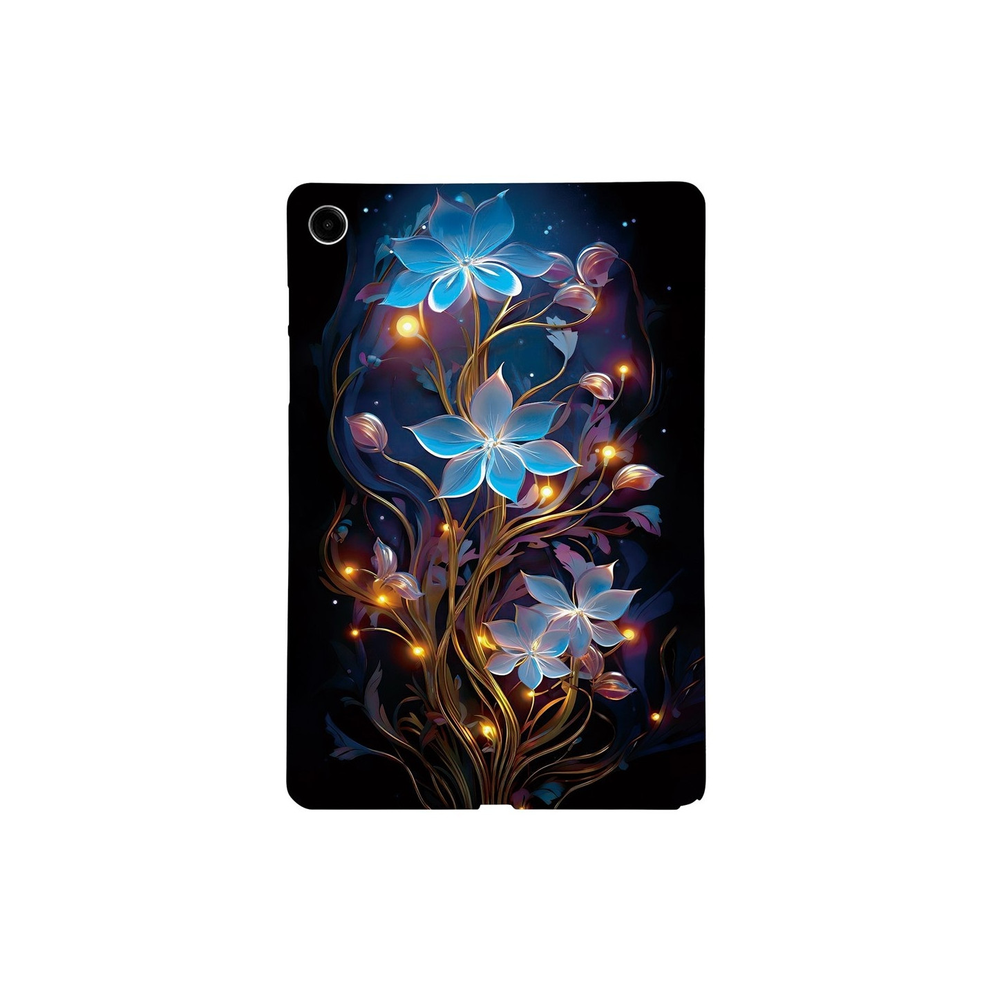 For Samsung Galaxy Tab A11+ Case Pattern Printing Slim TPU Protective Tablet Cover Lantern