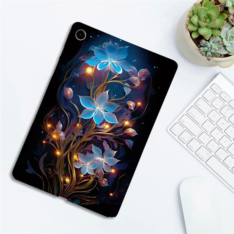 For Samsung Galaxy Tab A11+ Etui Mønstertrykk Slankt TPU Beskyttende Nettbrettetui Lantern