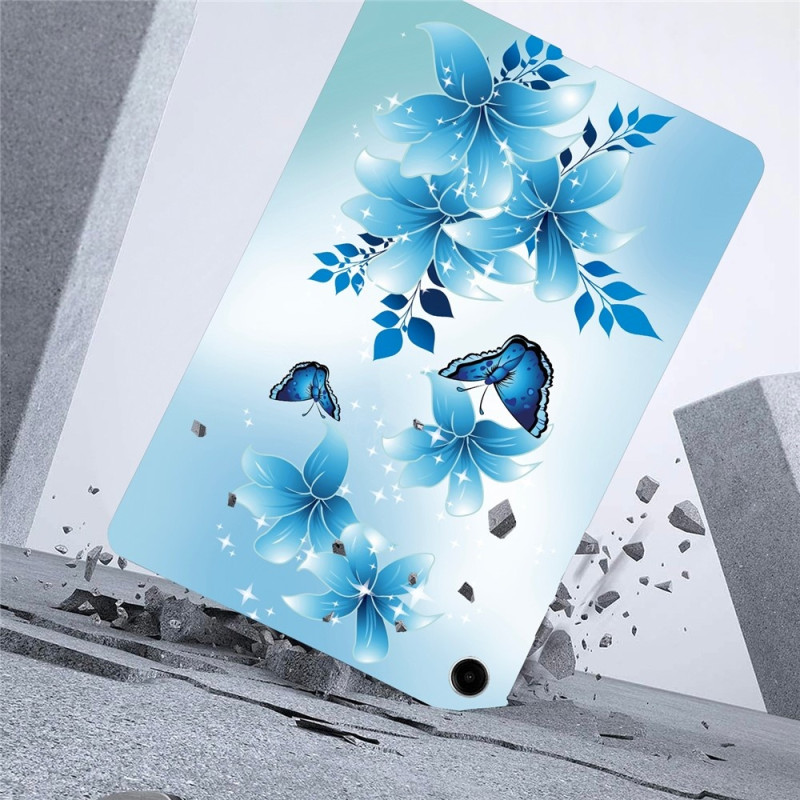 For Samsung Galaxy Tab A11+ Case Pattern Printing Slim TPU Protective Tablet Cover Butterfly