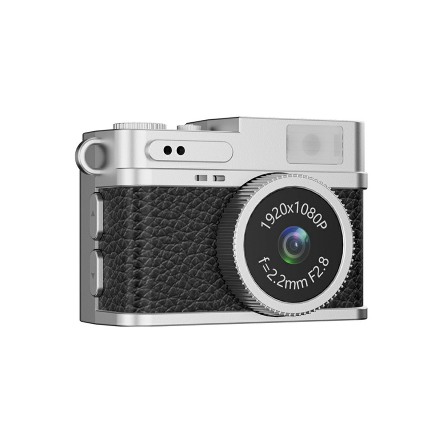 Bärbar minikamera 0,96" IPS-skärm 1080p HD videoinspelare halsband retrokamera