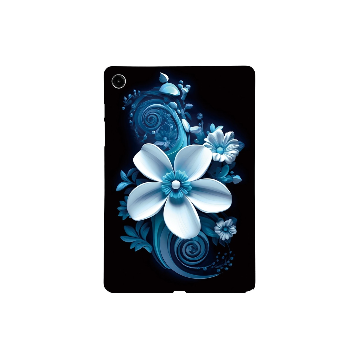 For Samsung Galaxy Tab A11+ Case Pattern Printing Slim TPU Protective Tablet Cover Orchid