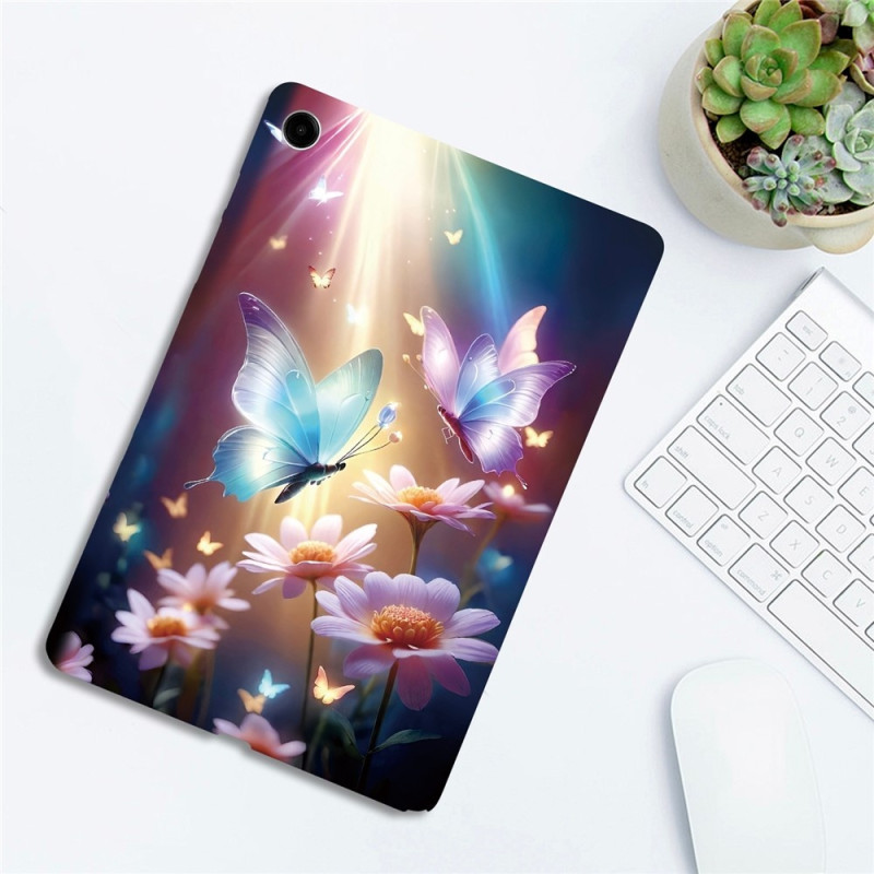 Samsung Galaxy Tab A11+ Suojakotelo Kuviopainatus Ohut TPU Tablettisuojus Butterfly