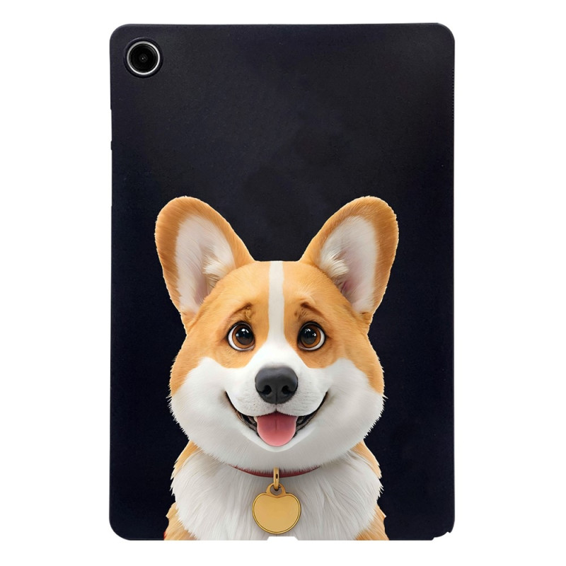 För Samsung Galaxy Tab A11+ Fodral Mönstertryck Slim TPU Skyddande skal Corgi