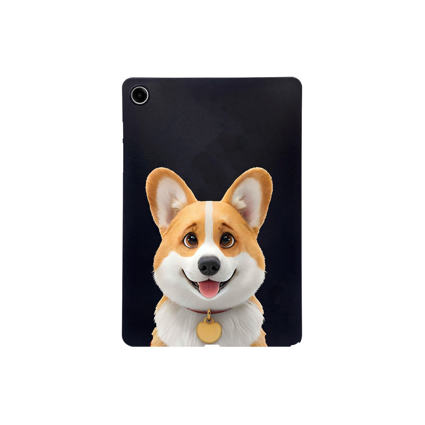 For Samsung Galaxy Tab A11+ Etui Mønstertrykk Slankt TPU Beskyttende Nettbrettetui Corgi