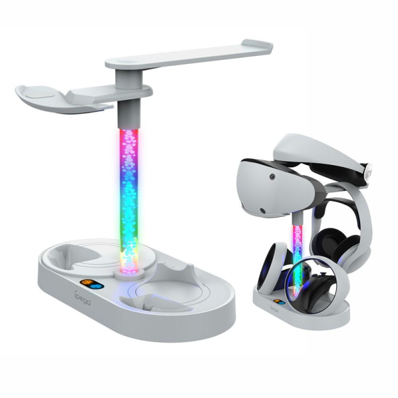 For PS5 VR - hodetelefon+kontroller Ladestativ